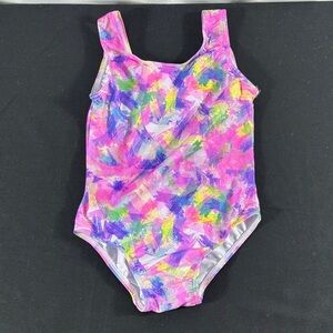 Vibrant Multicolor Kids Leotard